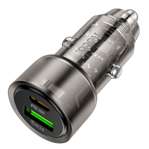 Caricatore Auto USB QC 3.0A 18W + Type-C PD 20W
